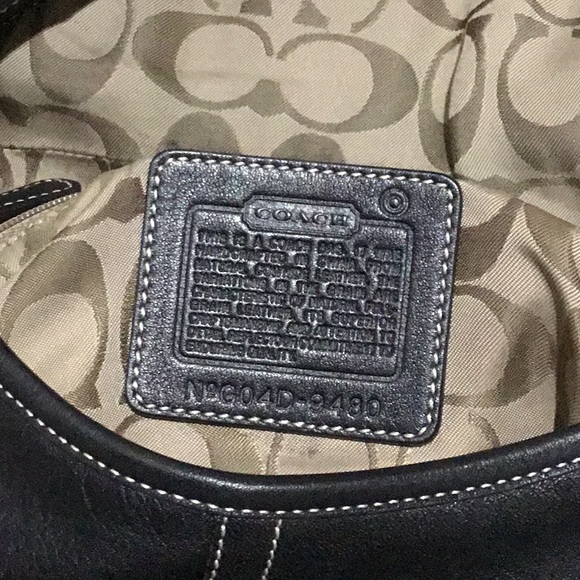 COACH Vintage 9480 Soho Black Leather Shoulder Bag  - see description - Picture 9 of 11